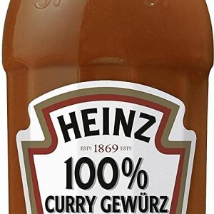 HEINZ CURRY GEWUERZ KETCHUP DELIKAT  8 / 590 ML.