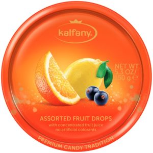 KALFANY ASSORTED FRUIT CANDIES DOSE 10 / 150 G.