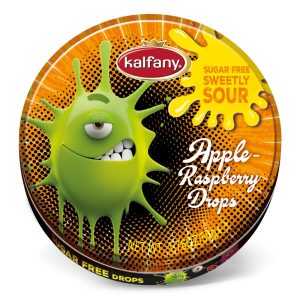 KALFANY CRAZY DROPS APPLE-RASPBERRY DOSE 10 / 50 G.