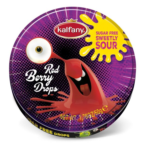 KALFANY CRAZY DROPS RED BERRY DOSE 10 / 50 G.