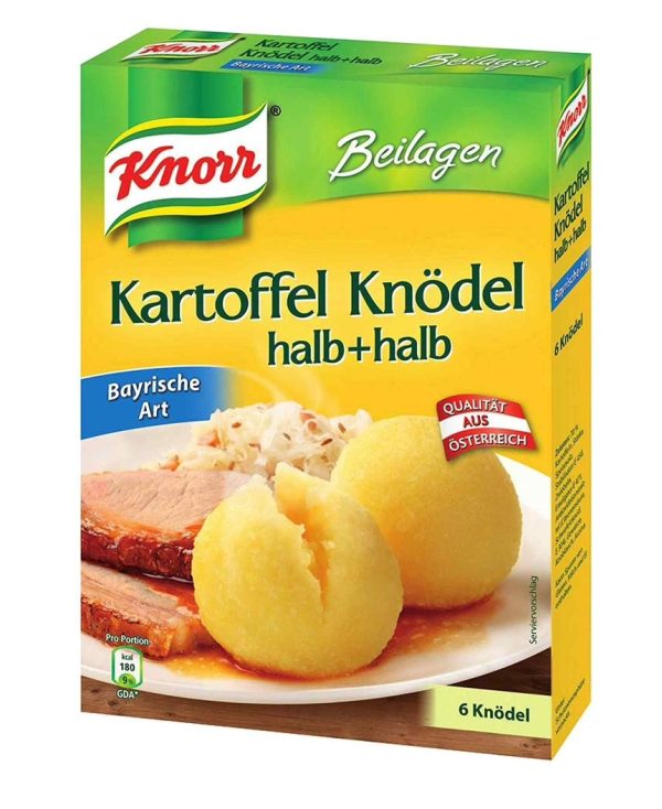 KNORR 6 X KARTOFFEL KNOEDEL H & H BAYRISCHE ART  10 PCS.