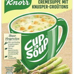 KNORR ACTIV SPARGELCREME SUPPE 12 / 3 PCS.