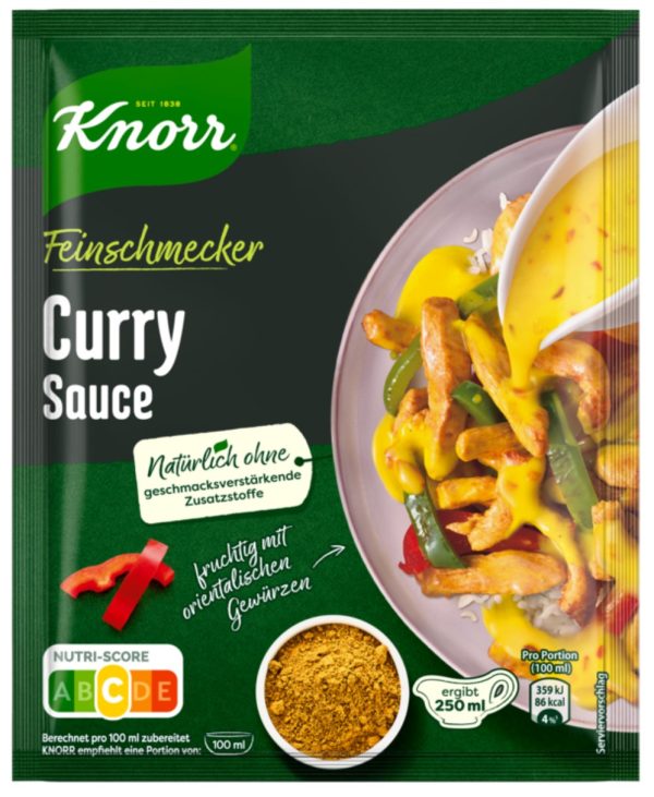 KNORR F.S. CURRY SAUCE  19 PCS.