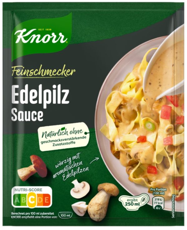 KNORR F.S. EDELPILZ SAUCE  23 PCS.
