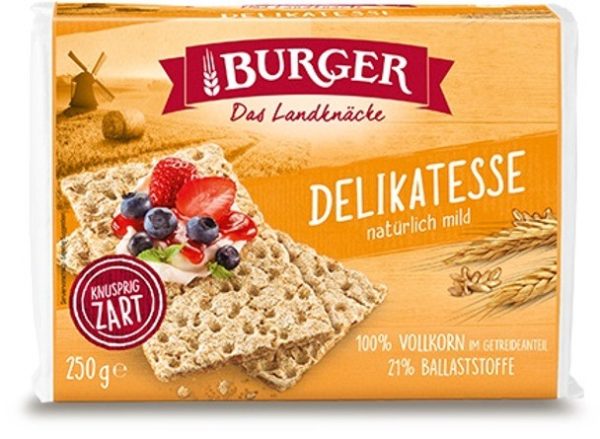 BURGER LANDKNAECKE DELIKATESSE  24 / 250 G.