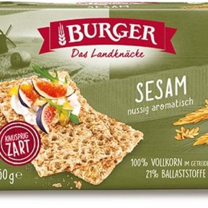 BURGER LANDKNAECKE SESAM  24 / 250 G.