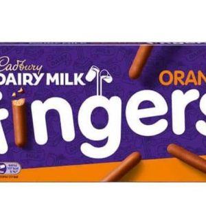 CADBURY ORANGE FINGERS 20 / 114 G.