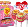 CHUPA CHUPS STRAWBERRY LOVE 150 PCS BOX 1800 G.