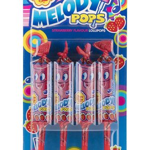 CHUPA CHUPS MELODY POPS 4PCS 18 /  60 G. (4x15 G.)
