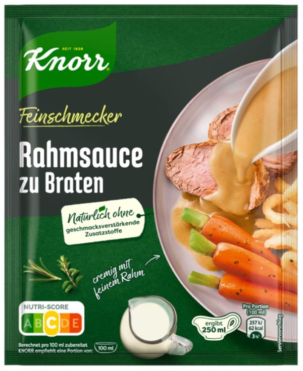 KNORR F.S. RAHMSAUCE ZU BRATEN  23 STK.