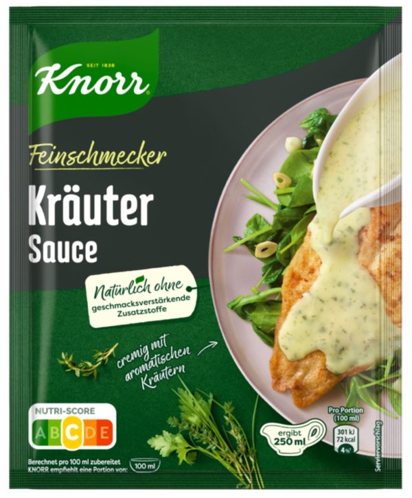 KNORR F.S. KRAEUTER SAUCE  22 PCS.