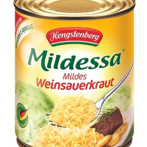 HENGSTENBERG MILDESSA WEINSAUERKRAUT  1/ 21 LB.  CAN