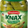 HENGSTENBERG KNAX GEWURZGURKEN  12 / 720 ML.  GLASS