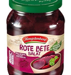 HENGSTENBERG ROTE BETE SALAT  6 / 370 ML.  GLASS