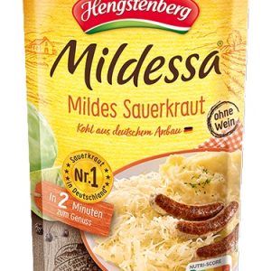 HENGSTENBERG MILDESSA WEINSAUERKRAUT  6 / 400 G.  BAG