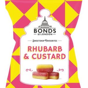 BONDS RHUBARB & CUSTARD  12 / 130 G.
