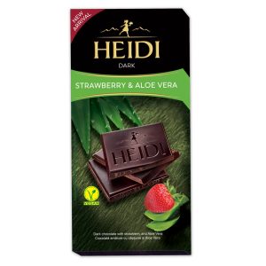 HEIDI DARK STRAWBERRY & ALOE VERA  12 / 80 G.