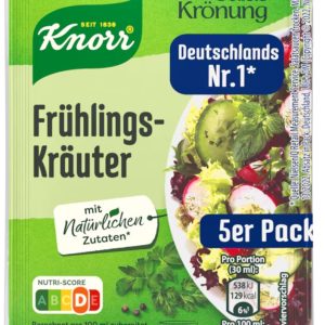 KNORR SALATKROENUNG FRUEHLINGS  KRAEUTER / SPRING HERBS  14 / 5 PACK