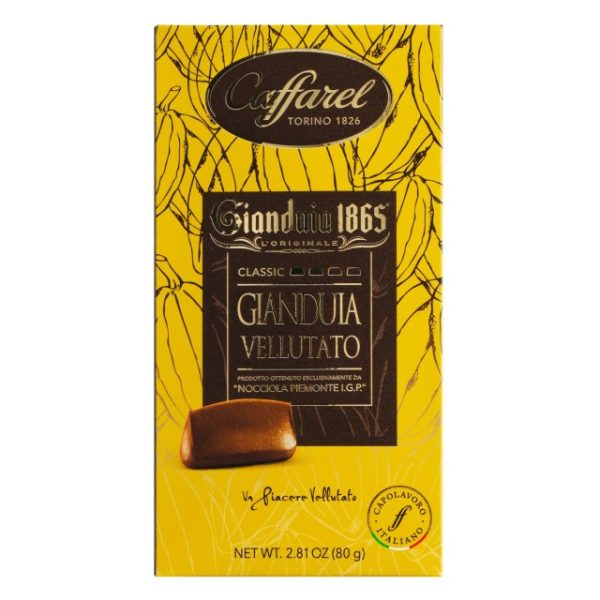 CAFFAREL GIANDUIA 1865 MILK BARS 24 / 2.81 OZ (80g.)