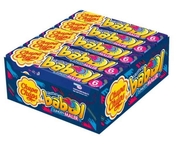 CHUPA CHUPS BIG BABOL ZUNGENMALER 20 / CASE