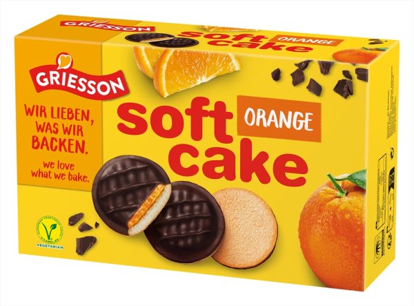GRIESSON SOFT CAKE ORANGE ZB 12 / 300g