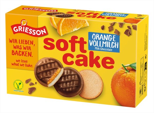 GRIESSON SOFT CAKE ORANGE VM 12 / 300g