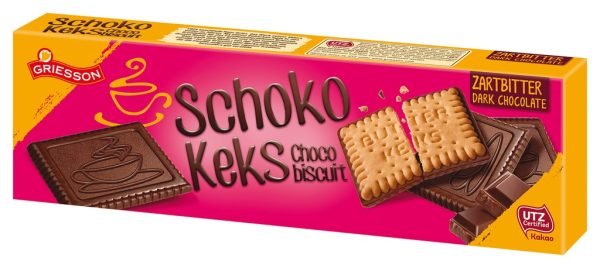 GRIESSON SCHOKO KEKSE ZARTBITTER 16 / 125g