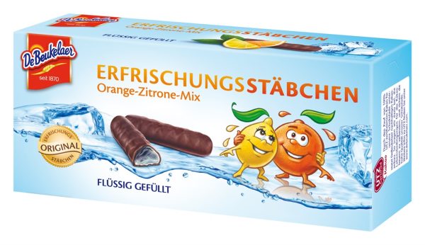 DE BEUKELAER  ERFRISCHUNGS STAEBCHEN /REFRESHMENT STICKS  20 / 75g