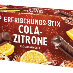 DE BEUKELAER  ERFRISCHUNGS STAEBCHEN /REFRESHMENT STICKS COLA ZITRONE 20 / 75g