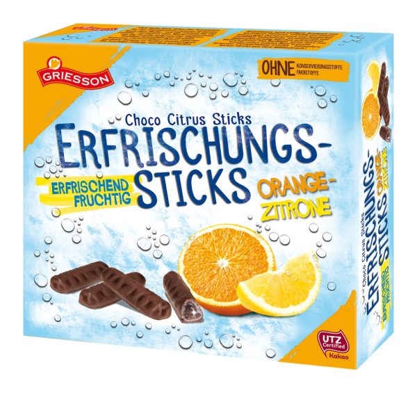 GRIESSON ERFRISCHUNGSSTAEBCHEN 30 / 150g