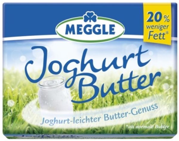 MEGGLE JOGHURT BUTTER  16 / 250 G.