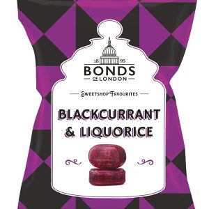 BONDS BLACKCURRANT & LIQUORICE  12 / 120 G.