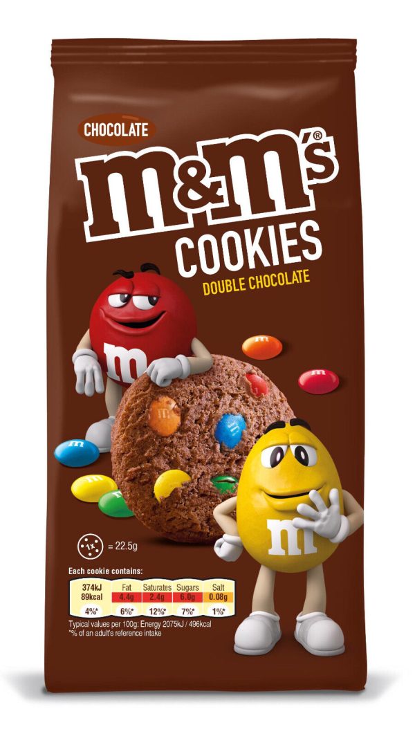 M&M DOUBLE CHOCOLATE COOKIES  8 / 180 G.