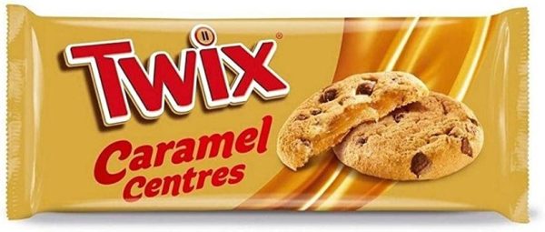 TWIX CARAMEL SOFT CENTRE BISCUITS  8 / 144 G.