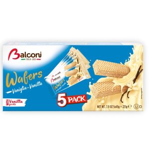 BALCONI WAFERS STRAWBERRY 5 PACK  20 / 225 G.