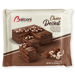 BALCONI TORTA CHOCO DESSERT  6 / 400 G.