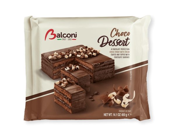 BALCONI TORTA CHOCO DESSERT  6 / 400 G.