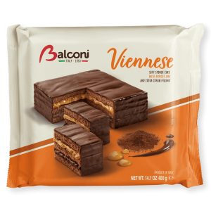 BALCONI TORTA VIENNA  SOFT SPONGE CAKE 6 / 400 G.