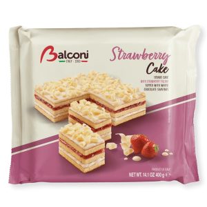 BALCONI TORTA STRAWBERRY CAKE 6 / 400 G.