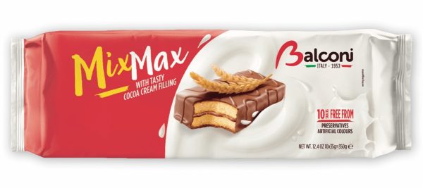 BALCONI MIX MAX COCOA FILLING 10 PCS  15 / 350 G.