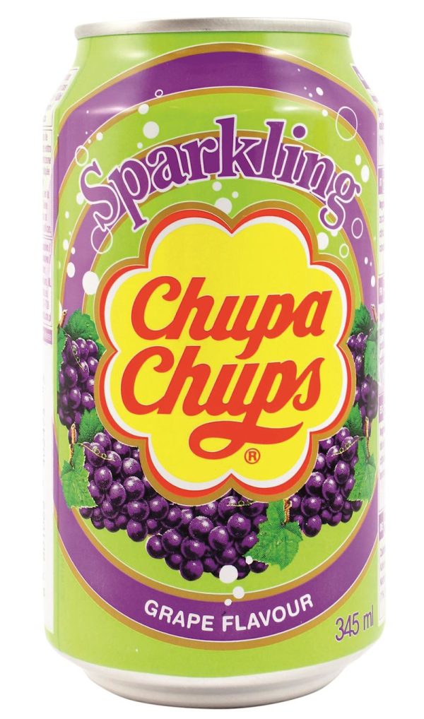 CHUPA CHUPS GRAPE  24 / 0.345 L.  - CAN