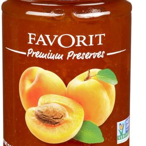 FAVORIT PREMIUM PRESERVES APRICOT  6 / 12.3 oz.