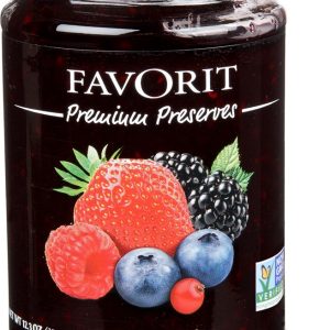 FAVORIT PREMIUM PRESERVES FOREST BERRY  6 / 12.3 oz.