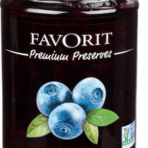 FAVORIT PREMIUM PRESERVES BLUEBERRY  6 / 12.3 oz.
