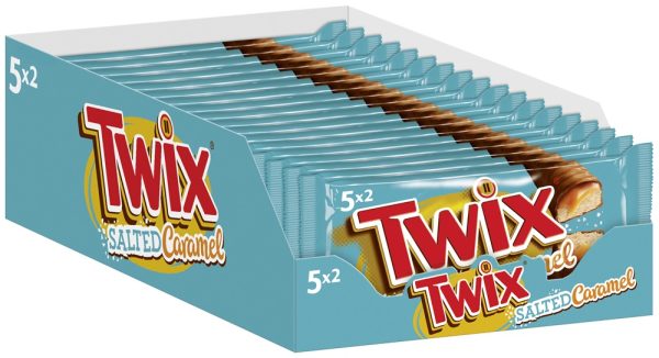 5 X TWIX SALTED CARAMEL MULTIPACK  18 / 5 x 46 G.