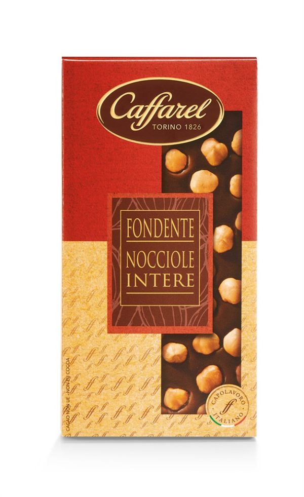 CAFFAREL DARK HAZELNUT BAR  16 / 150 G.