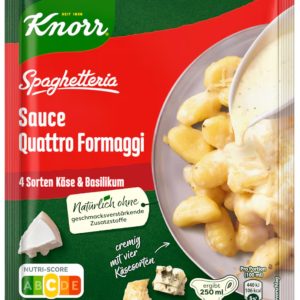 KNORR SPAGHETTERIA SAUCE FORMAGGI QUATTRO 20 PCS