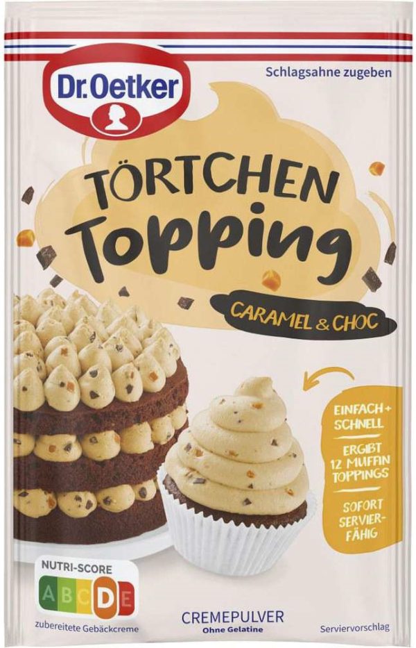 DR. OETKER TORTEN TOPPING CARAMEL CHOCOLATE 10 / 83g