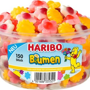 HARIBO BLUMEN 150 PCS TUB 6 / 1020 G.