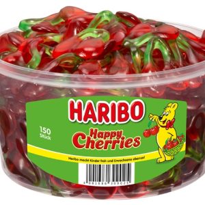 HARIBO HAPPY-CHERRIES 150 PCS TUB 6 / 1200 G.